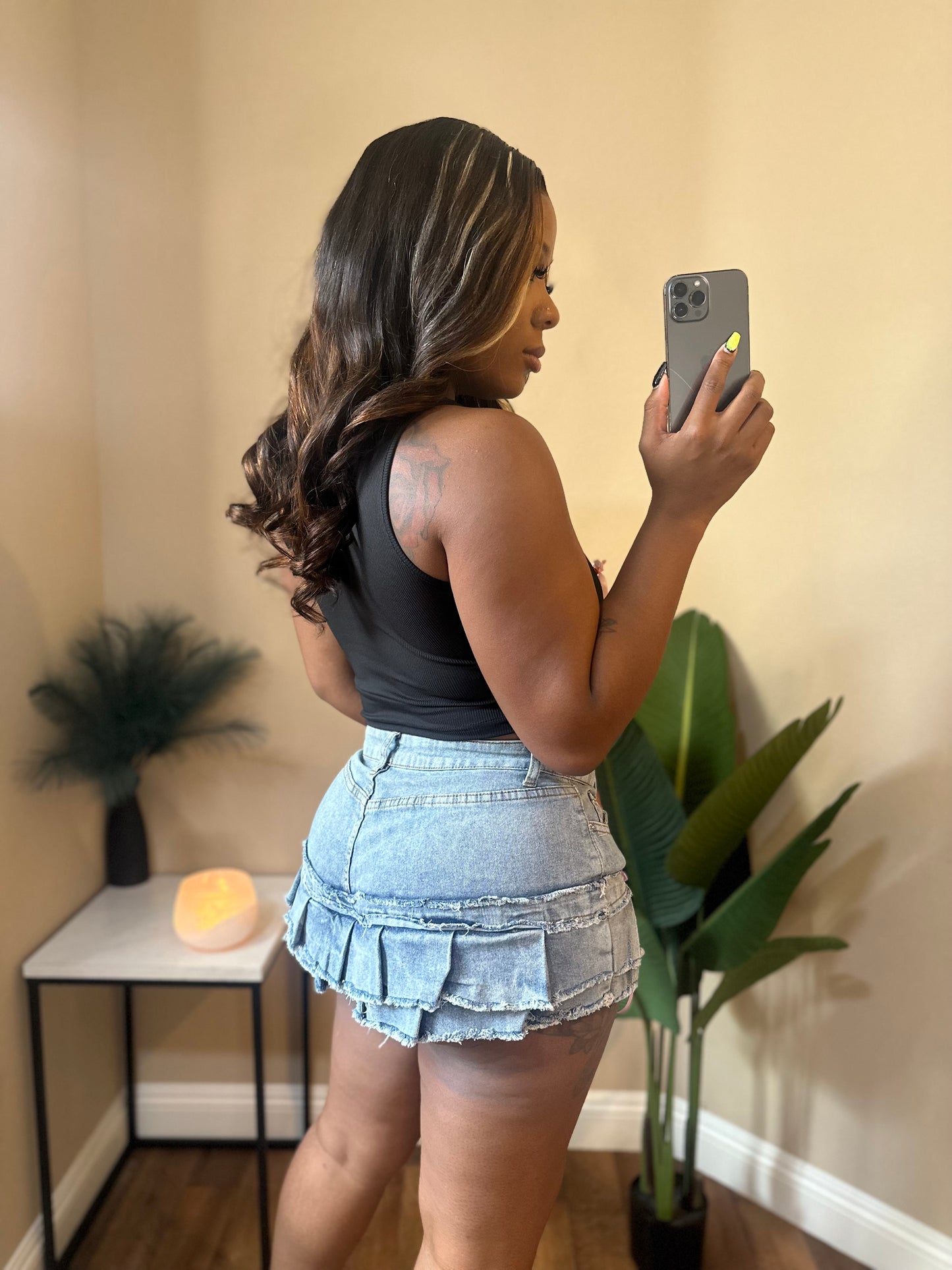 Put A Bow On It Skort