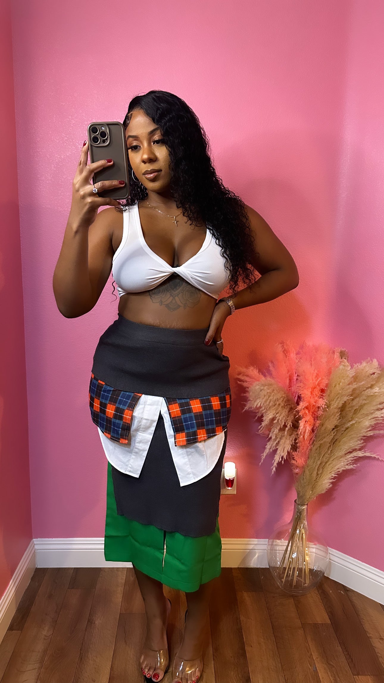 Twisted Cropped Top